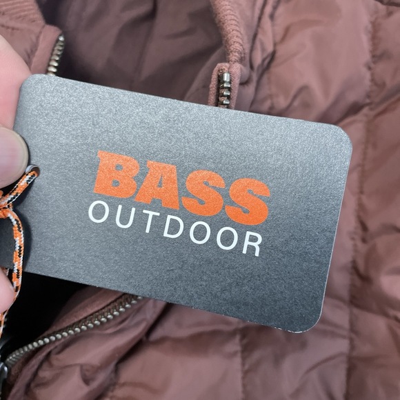 Bass Outdoor Men's L Reversible Liner Rum Raisin e0511 - Picture 9 of 12